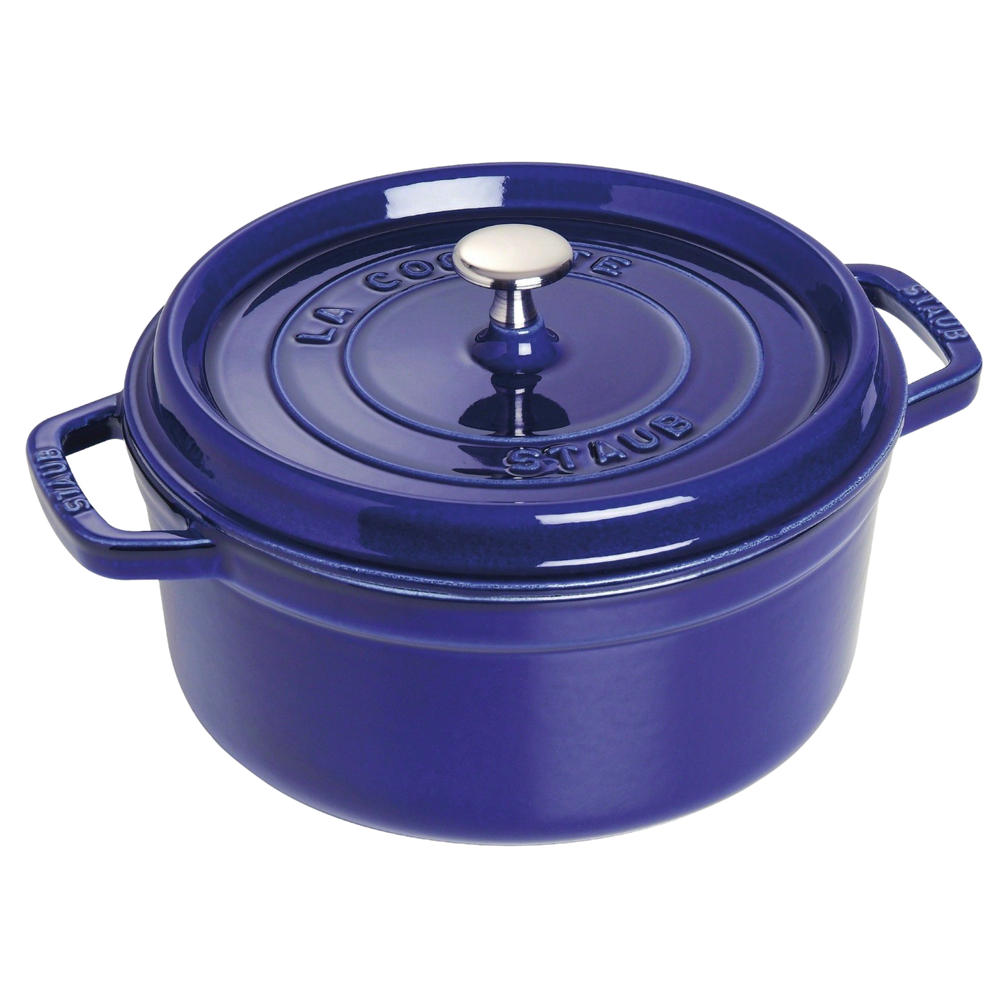 STAUB Round Cast Iron Dutch Oven – 4 Qt