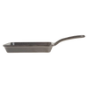 5-inch square cast iron skillet with a long handle, handcrafted and made in the USA, ideal for camping, kitchen cooking, and included in Farm, Garden & Tool, Cookware, and Cast Iron collections.