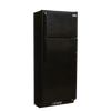 Tall black gas refrigerator with top freezer compartment, handcrafted and Amish made, ideal for Appliances, Refrigerators and Freezers, Best Sellers, and All Stoves & Appliances collections.