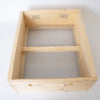 Handcrafted 10-frame quilt box made in the USA with ventilation screens and dovetail joints, designed for moisture control in beekeeping, featured in Farm, Garden & Tool collections.