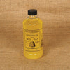 Clear yellow lemon oil and beeswax furniture polish in a bottle with vintage label, handcrafted formula made in USA, featured in Home & Decor and Cleaners and Polishes collections.
