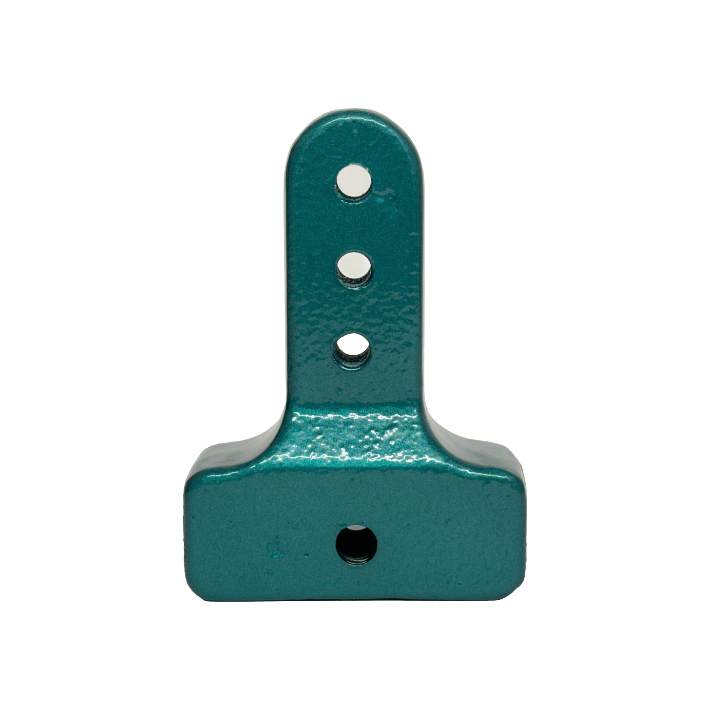 Sturdy green cast iron handle extension with mounting holes designed to add leverage to grain milling, ideal for Kitchen & Food, Grain Mills, Bread Making Supplies, and Best Sellers collections.