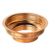 Solid brass expander featuring threaded design to fit lamp burners from smaller to larger sizes, crafted for durability and part of Lamps & Lighting, Parts and Accessories collections.