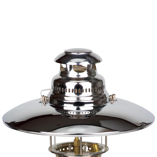 Polished metal reflector designed to direct light downward from a vintage-style pressure lamp, suitable for Lamps & Lighting, Parts and Accessories, Other Parts, Best Sellers, and Promo Eligible collections.