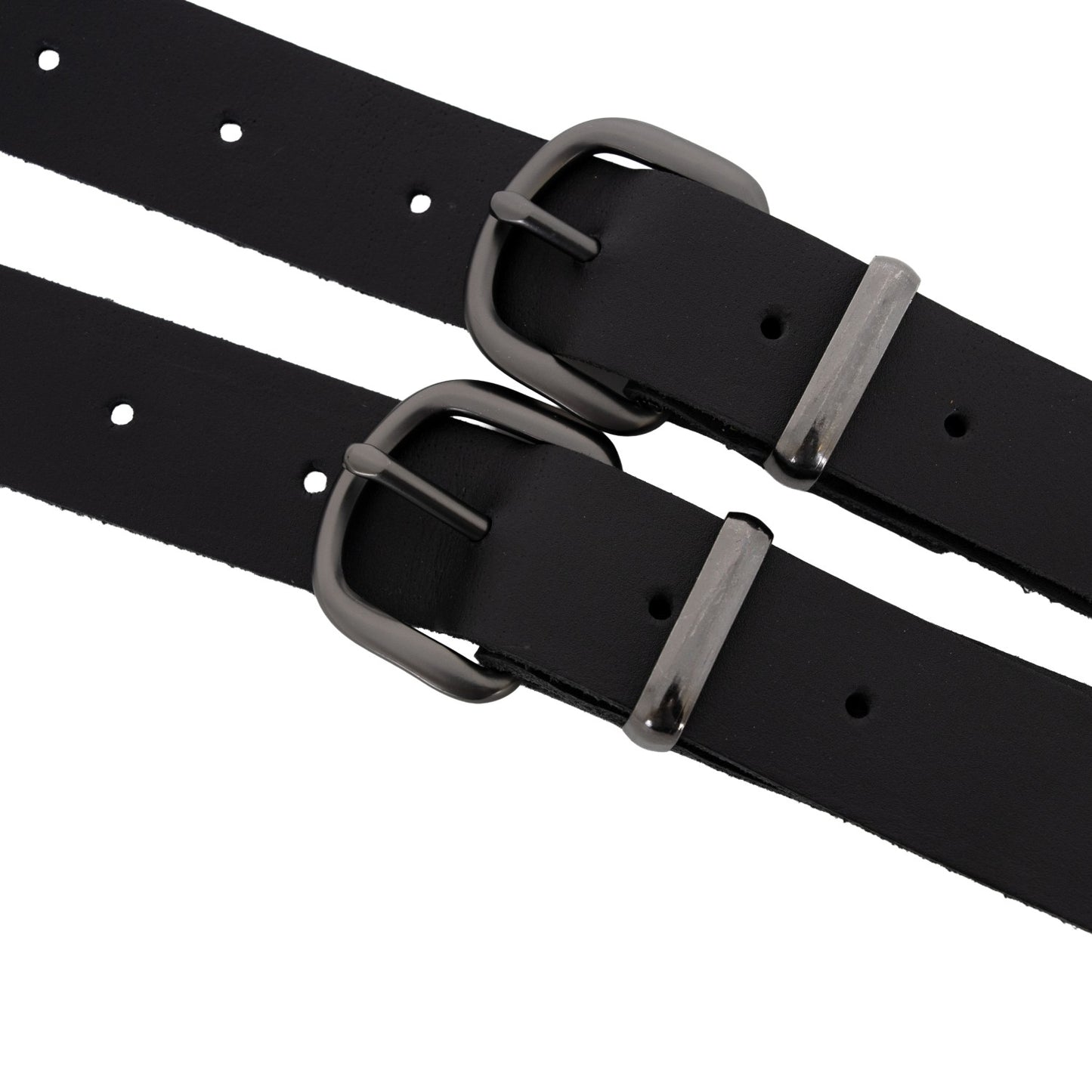 Amish-Made Leather Suspenders with Trigger Snaps