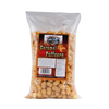 Clear bag filled with golden, crunchy caramel puffcorn coated in sweet caramel, part of Kitchen & Food, Snacks and Sweets, USA Made, Best Sellers, and Promo Eligible collections.