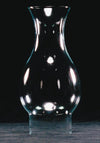 Clear handcrafted glass oil lamp chimney with a 2-7/8 inch base, designed for lamps and lighting, parts and accessories, chimneys and globes, best sellers, and promo eligible collections.