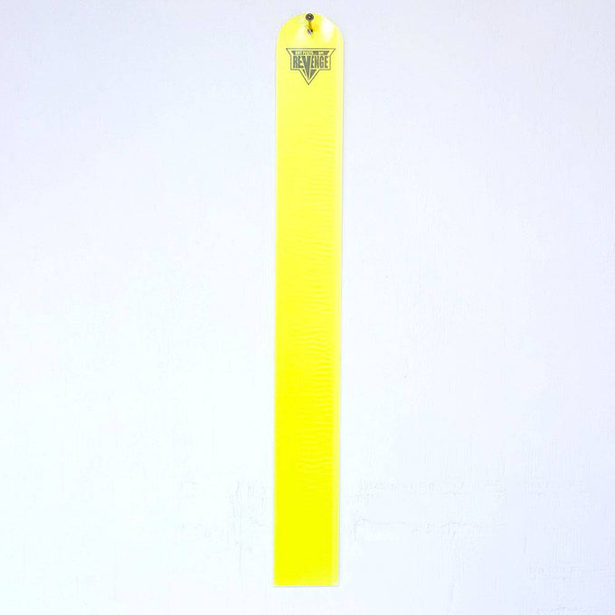 Bright yellow fly stick with adhesive surface for trapping flying insects, designed for effective pest control in farm, garden, and tool settings, part of best sellers and promo eligible collections.
