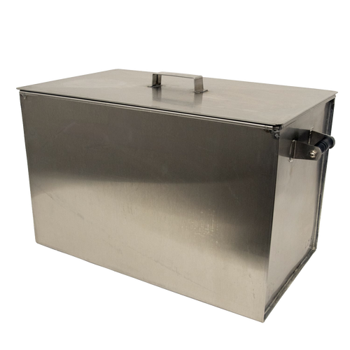 Handcrafted stainless steel stovetop water bath canner with sturdy lid and side handle, Amish made in the USA, ideal for Food Preservation, Farm, Garden & Tool, and Homesteading collections.