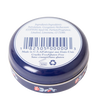 Round tin of handcrafted Original Rosebud salve with blue lid and floral design, cruelty-free, gluten-free, made in USA, ideal for health remedies and wellness collections.