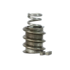 Stainless steel auger with spring attachment designed for milling corn and beans, handcrafted in USA, ideal for Kitchen & Food, Grain Mills, and Bread Making Supplies collections.