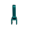 Glossy teal handle extension designed to add leverage for easier grain grinding, crafted for durability and ease of use in Kitchen & Food and Grain Mills collections.