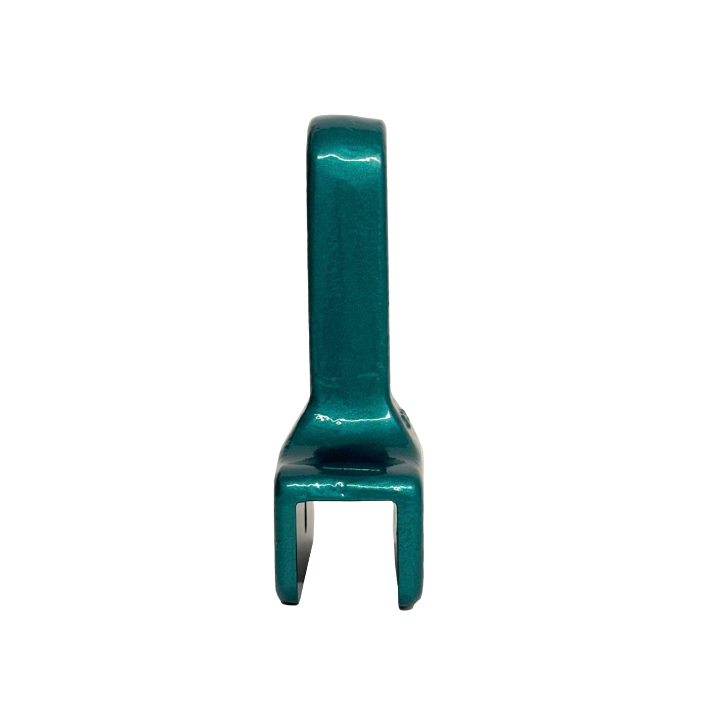 Glossy teal handle extension designed to add leverage for easier grain grinding, crafted for durability and ease of use in Kitchen & Food and Grain Mills collections.