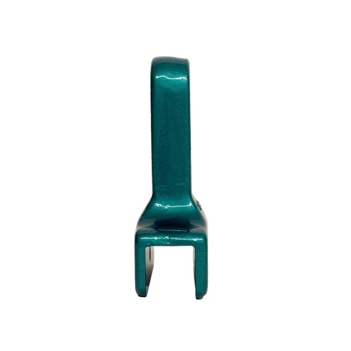 Glossy teal handle extension designed to add leverage for easier grain grinding, crafted for durability and ease of use in Kitchen & Food and Grain Mills collections.
