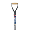 Professional digging spade with a solid forged carbon steel head and wooden handle, engineered for durability in Farm, Garden & Tool, Digging and Cultivating, and Lawncare collections.