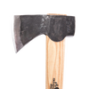Compact hatchet with a hand-forged Swedish steel blade and smooth wooden handle, designed for durability and power in Farm, Garden & Tool and Hand Tools and Hardware collections.