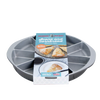 Heavy cast aluminum pan with eight evenly divided sections for baking cornbread and scones, featuring a nonstick surface, ideal for Kitchen & Food, Cookware, USA Made, and Best Sellers collections.