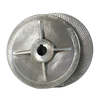Set of durable steel grinding plates designed for long-lasting replacement in grain mills, handcrafted in the USA, ideal for Kitchen & Food, Bread Making Supplies, and Grain Mills collections.