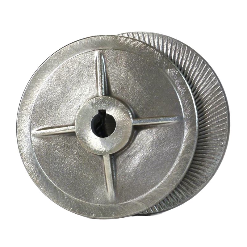 Set of durable steel grinding plates designed for long-lasting replacement in grain mills, handcrafted in the USA, ideal for Kitchen & Food, Bread Making Supplies, and Grain Mills collections.