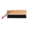 Handcrafted cleaning brush with stiff black bristles and durable oiled beechwood handle, designed for gentle debris removal on fly and window screens, ideal for Home & Decor and Household Cleaning.