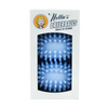White spiked dryer balls visible through a rectangular window on packaging with a vintage-style logo, designed for Home & Decor and Laundry Supplies collections.