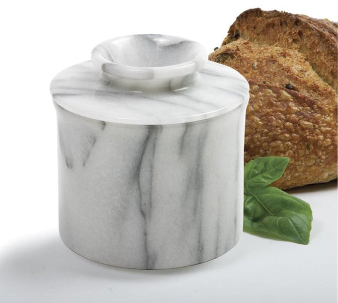 Handcrafted durable marble crock designed to keep butter fresh up to 30 days, ideal for Farm, Garden & Tool, Kitchen & Food, and Homesteading collections.