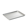 Aluminized steel jelly roll pan with ribbed surface for even heat distribution, ideal for baking cakes and pastries, part of Kitchen & Food, Baking Supplies, and USA Made collections.