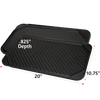Reversible cast iron stove-top double burner pan with ribbed grill on one side and smooth griddle on the other, featuring a durable nonstick finish, ideal for Kitchen & Food, Cookware, Pots and Pans, USA Made, Best Sellers, and Promo Eligible collections.