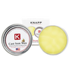 Round metal tins of KNAPP Cast Iron Wax for seasoning and conditioning cookware, featuring a natural beeswax blend and proudly made in the USA, ideal for Kitchen & Food, Cookware, and Cast Iron collections.