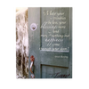 Rope Plaque with Bible Verse/Quote - 11"x14" Wall Art