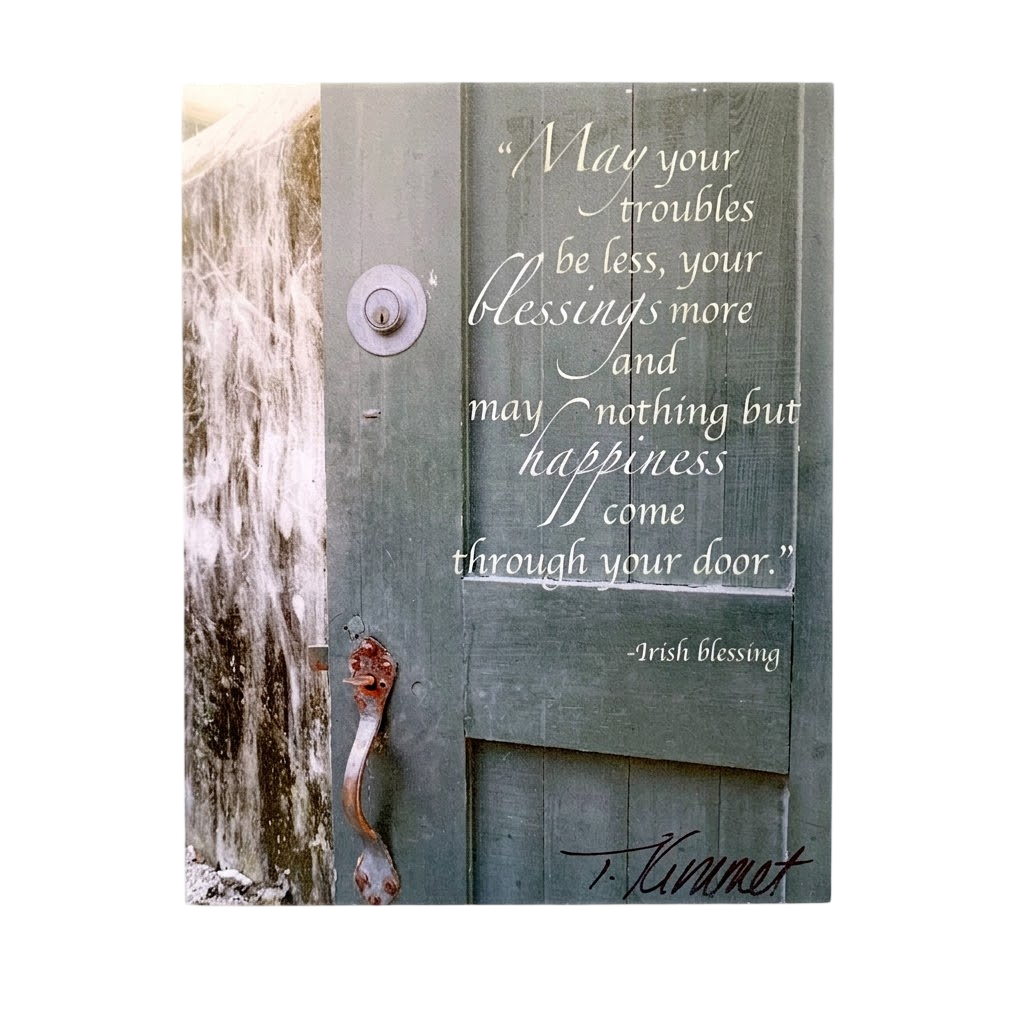 Rope Plaque with Bible Verse/Quote - 11"x14" Wall Art