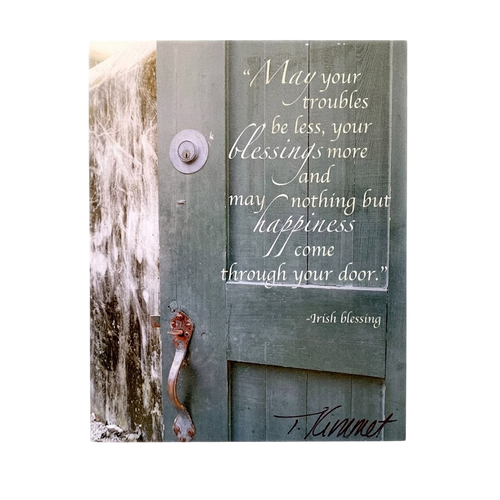 Rope Plaque with Bible Verse/Quote - 11"x14" Wall Art