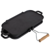 Lehman's Kitchen Compact Cast Iron Flip Griddle & Sandwich Press