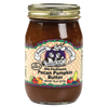 Glass jar of Amish made old fashioned pecan pumpkin butter with an all natural label, ideal for Kitchen & Food, Pantry, USA Made, Best Sellers, and Promo Eligible collections.
