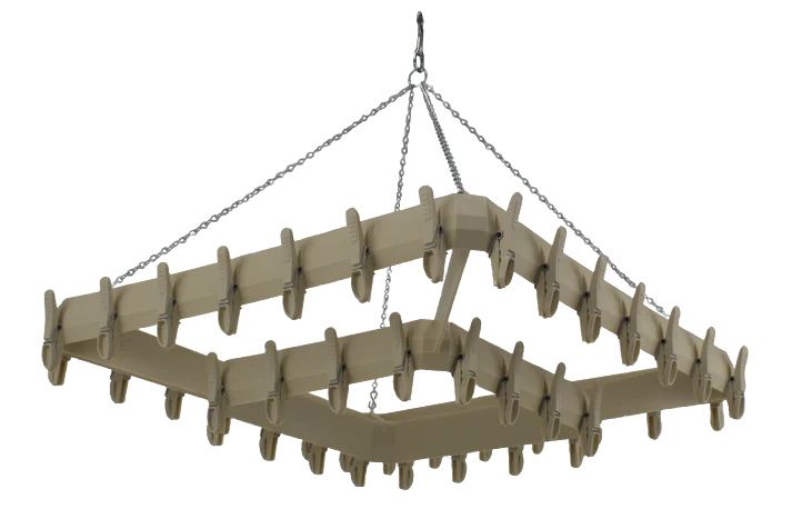 Supreme Hanging Clothes Dryer with 44 Clothespins