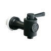 Handcrafted black plastic replacement tap featuring a functional lever marked "OFF," designed for British Berkefeld gravity water filters, ideal for Appliances and Emergency Supplies collections.
