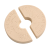 Handcrafted ceramic weight stones designed to fit numbered stoneware crocks, made in the USA, ideal for keeping food submerged during fermentation in Kitchen & Food and Food Preservation collections.
