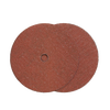 Two reddish-brown abrasive discs with textured surfaces, designed for use in kitchen and food sharpening tools, suitable for sharpening collections and maintenance accessories.