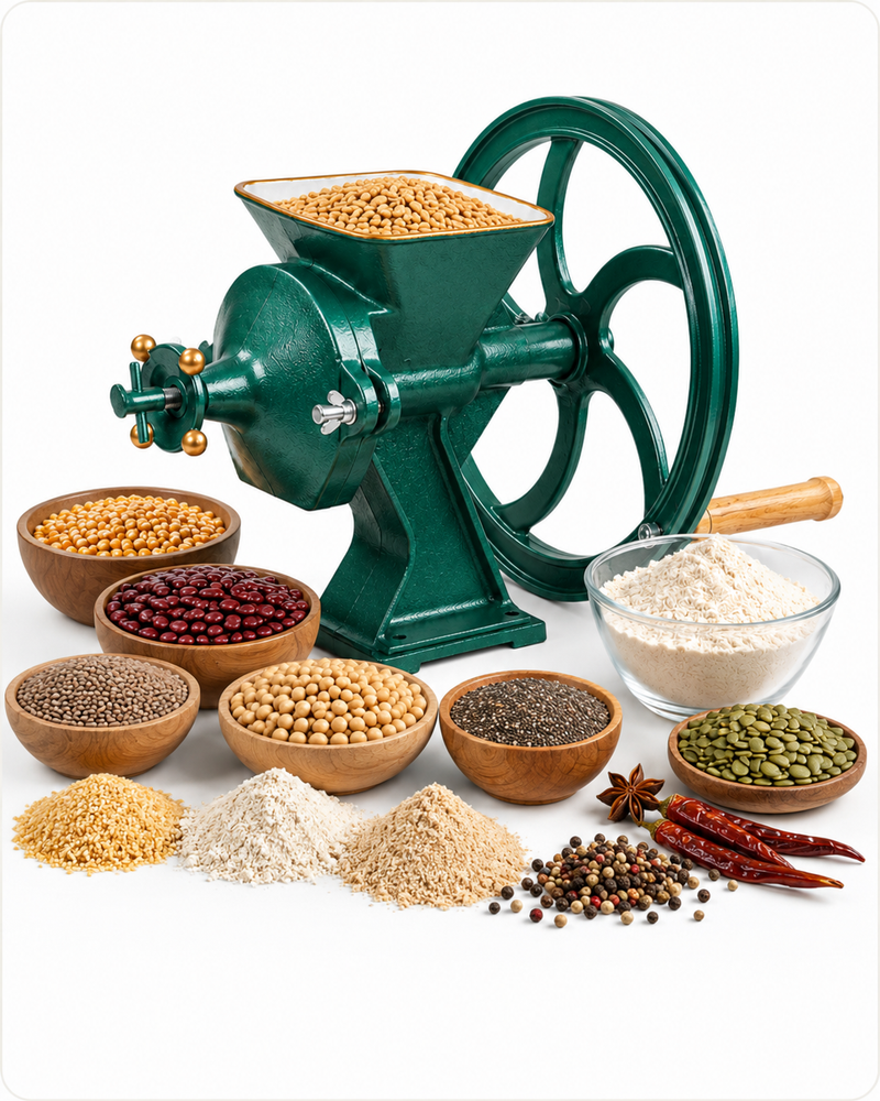 Grinds Virtually Anything