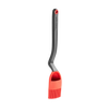 Brizzle basting brush with black handle and red silicone bristles designed for precise liquid release and flexible reach, ideal for Kitchen & Food, Kitchen Gadgets, and Grilling collections.