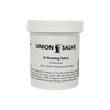 White plastic jar of Union Salve with black text label, featuring a natural remedy made in USA, popular in Health & Wellness, Health Remedies, and Best Sellers collections.