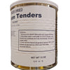 Metal can of freeze-dried chicken tenders featuring cooking instructions on a white label, designed for long-term food storage in Kitchen & Food, Freeze Dried, USA Made, and Best Sellers collections.