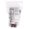 Resealable clear bag showing nutrition facts and ingredient details for milk chocolate coated nut mix, handcrafted and made in USA, ideal for Kitchen & Food, Snacks and Sweets, Candy, and Best Sellers collections.