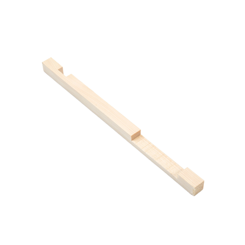 Handcrafted unfinished wooden entrance reducer made by Amish artisans in the USA, designed to protect beehives, part of Farm, Garden & Tool, 10-Frame Hives, Beekeeping Supplies, USA Made, Amish Made, Best Sellers, and Promo Eligible collections.