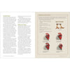 Open pages of a handcrafted paperback book showing detailed text and full-color illustrations on frostbite in chickens, part of Farm, Garden & Tool, Books, Farm and Livestock Books, and Home and Garden How-To collections.