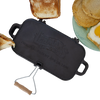 Lehman's Kitchen Compact Cast Iron Flip Griddle & Sandwich Press