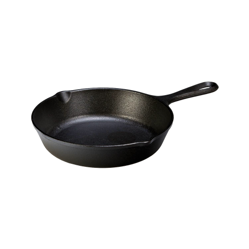 Pre-seasoned classic black cast iron skillet crafted for superior heat retention and durability, featured in Kitchen & Food, Cookware, Cast Iron, Best Sellers, and Promo Eligible collections.