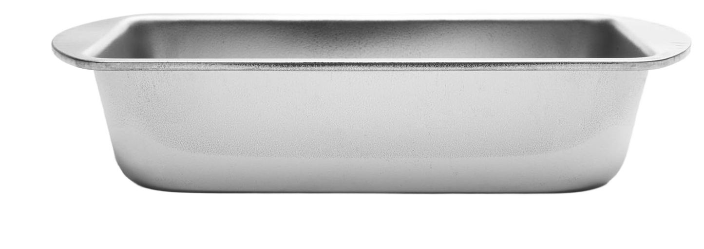 Tin-Plated Steel Bread Pan – 7.5" x 3.75"