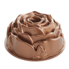 Rose-shaped heavy cast aluminum Bundt pan with premium nonstick finish, handcrafted in the USA, ideal for Kitchen & Food, Cookware, Baking Supplies, USA Made, Best Sellers, and Promo Eligible collections.