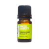 Small amber glass bottle with black screw cap containing handcrafted Turkish rose absolute oil, labeled in green and white, featured in Health & Wellness, USA Made, and Best Sellers collections.